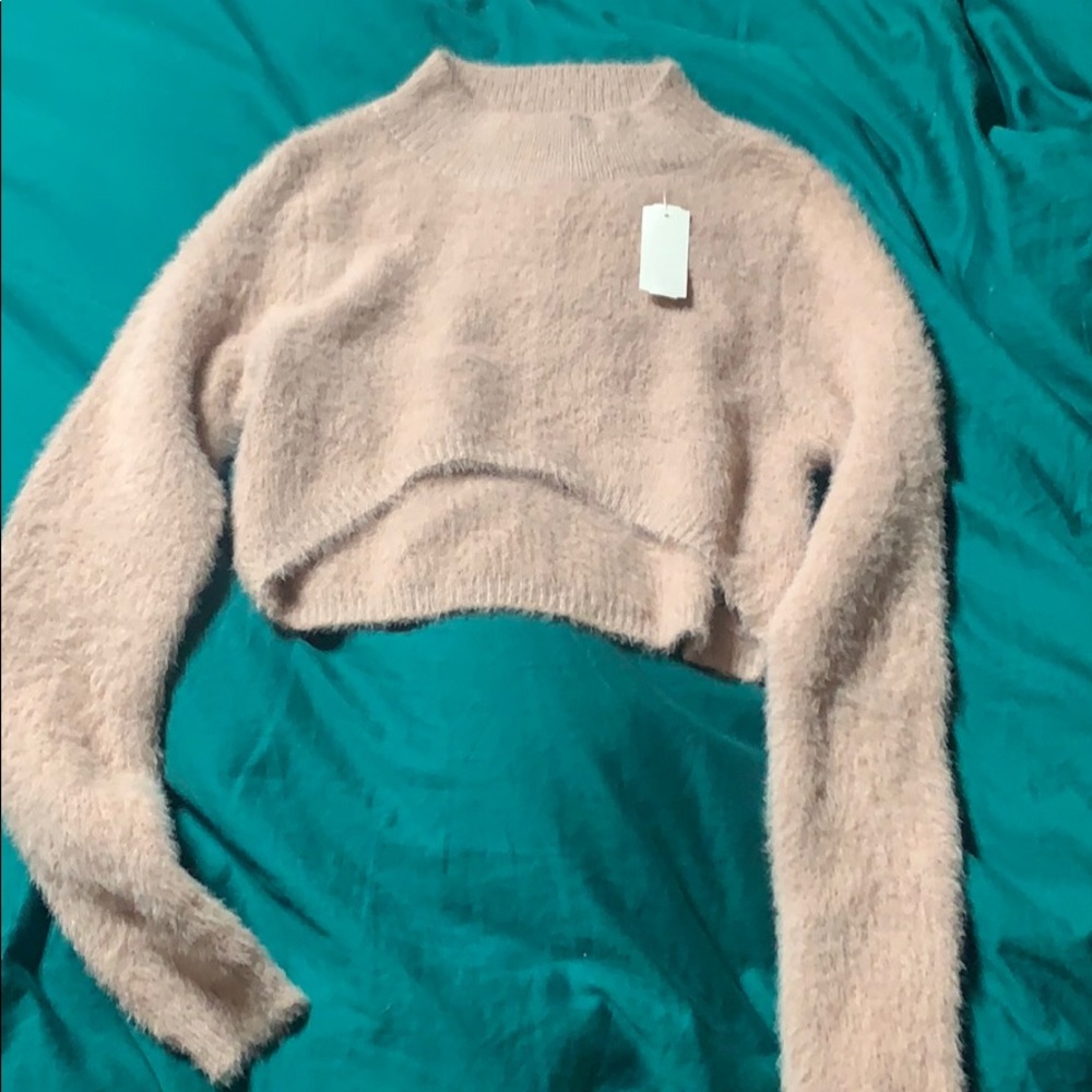 Cropped sweater